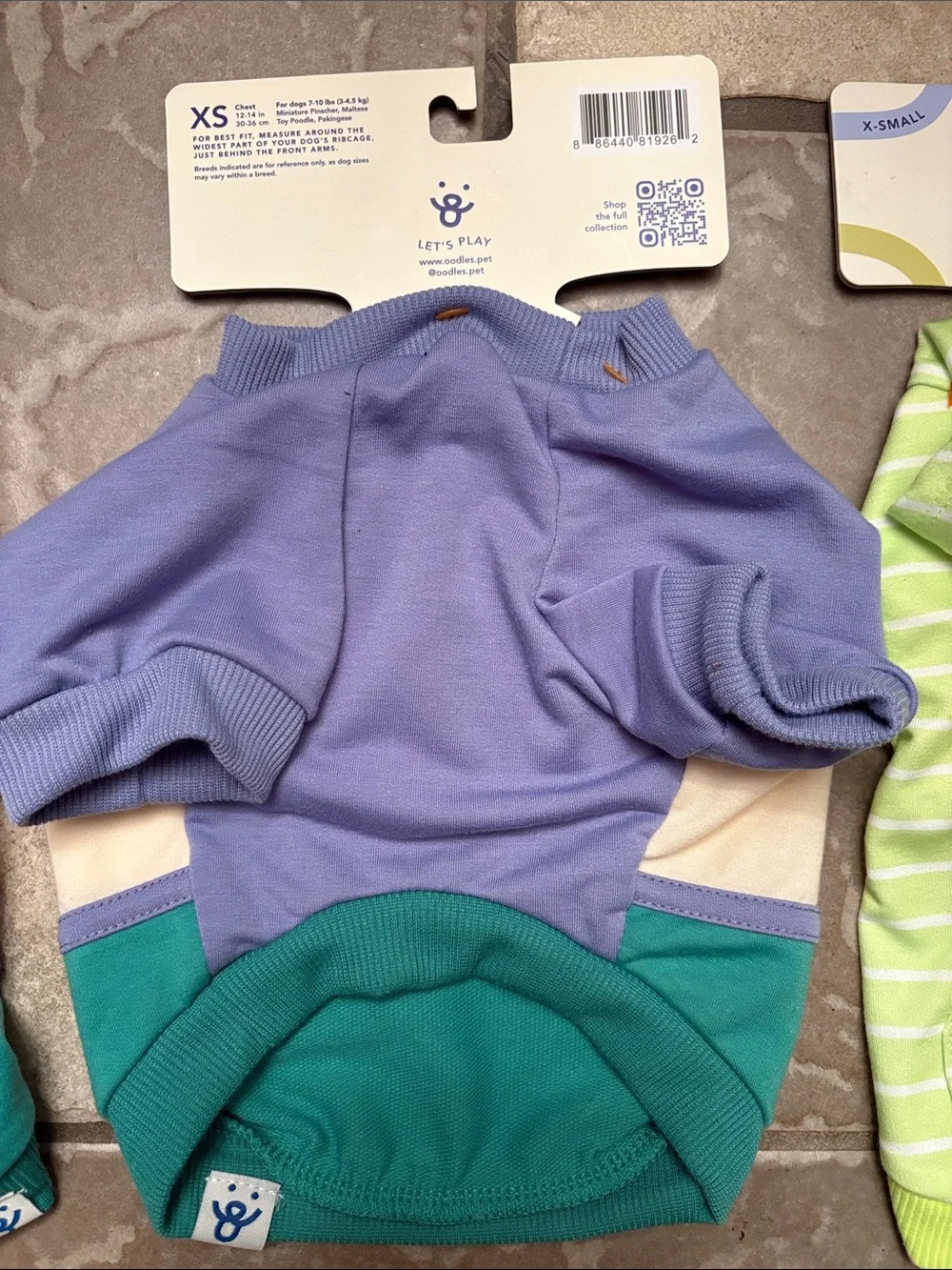 New 3 Oodles dog clothes Pet shirts size XS